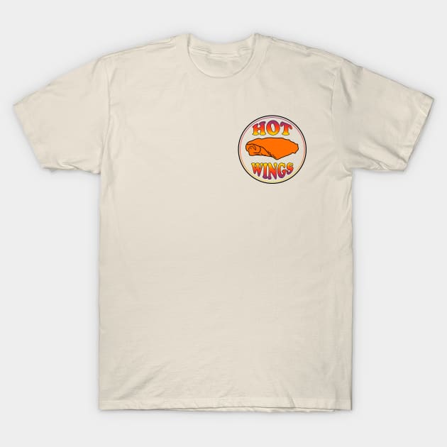 Hot Wings Team Flats T-Shirt by Erika Lei A.M.